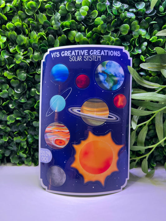 Solar System Sticker Sheet!