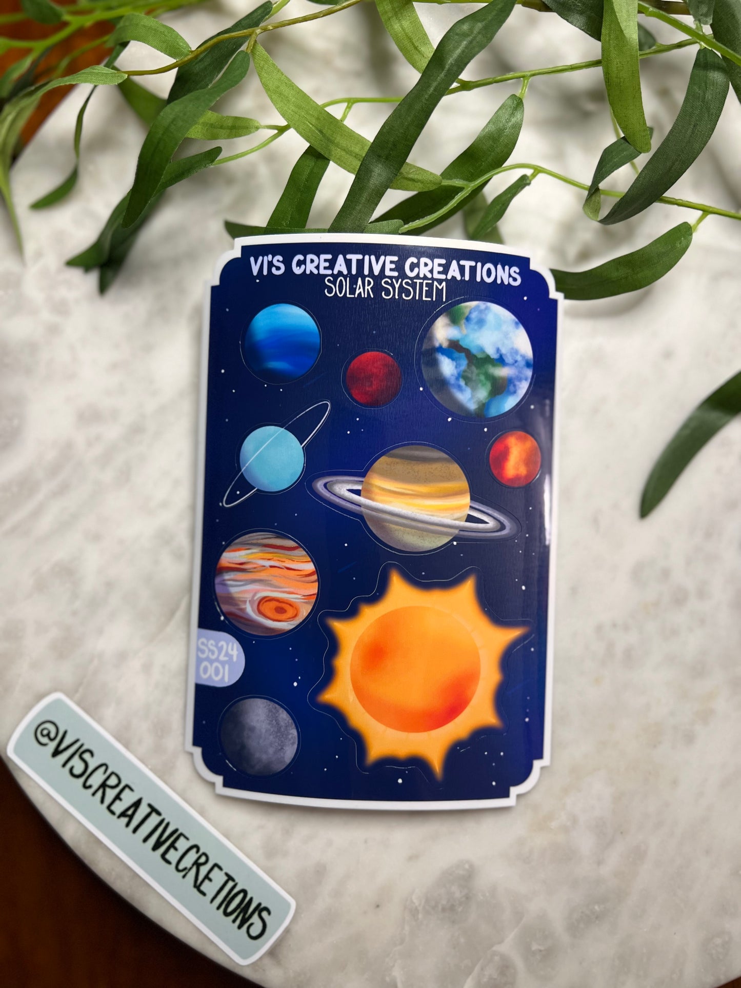 Solar System Sticker Sheet!